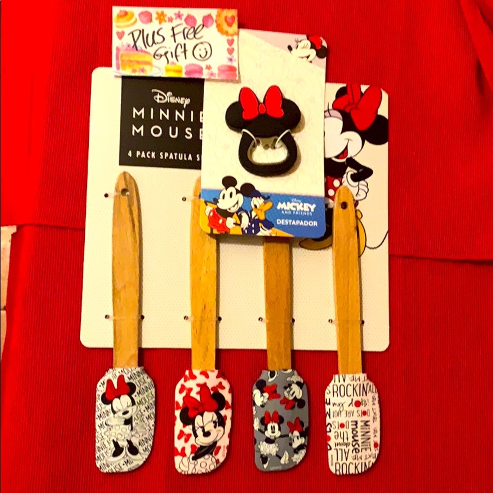 ❤️MINNIE MOUSE❤️Bottle Opener & Spatula Set